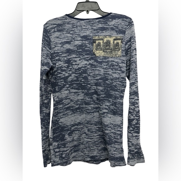 Sledge USA Vintage Rhinestone Embellished Waffle Knit Top Size XL Y2K - Picture 2 of 5